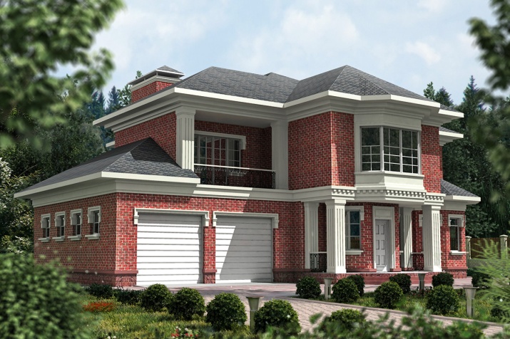 Проект дома из кирпича Brickster Проект дома из кирпича Brickster