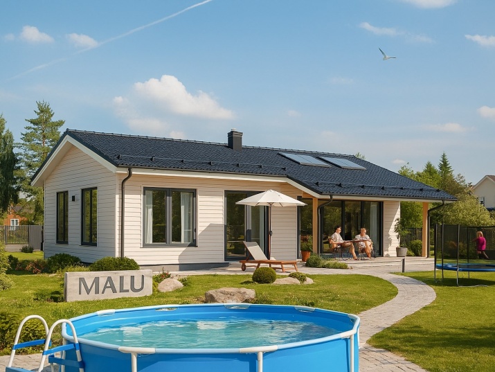 Одноэтажный дом Ярославль 134 м2 (13х14)