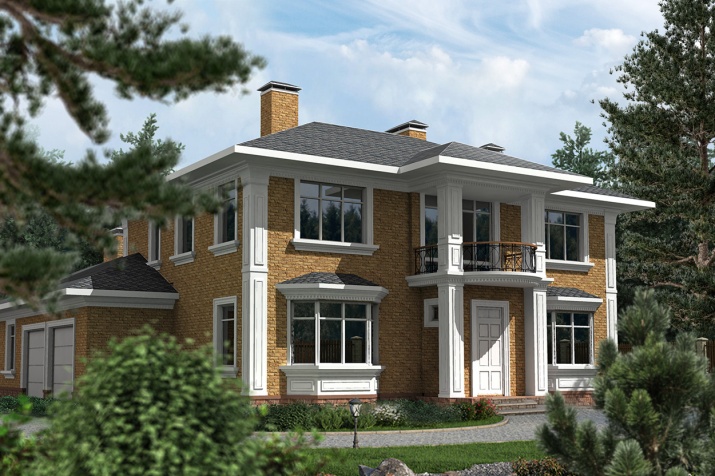 Проект дома из пеноблоков ДПБ-21 Проект дома из пеноблоков ДПБ-21