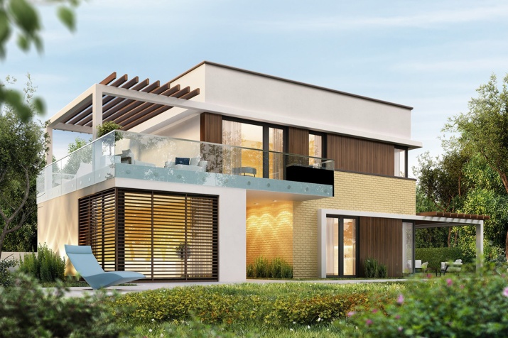 Проект дома из кирпича Deluxe Проект дома из кирпича Deluxe