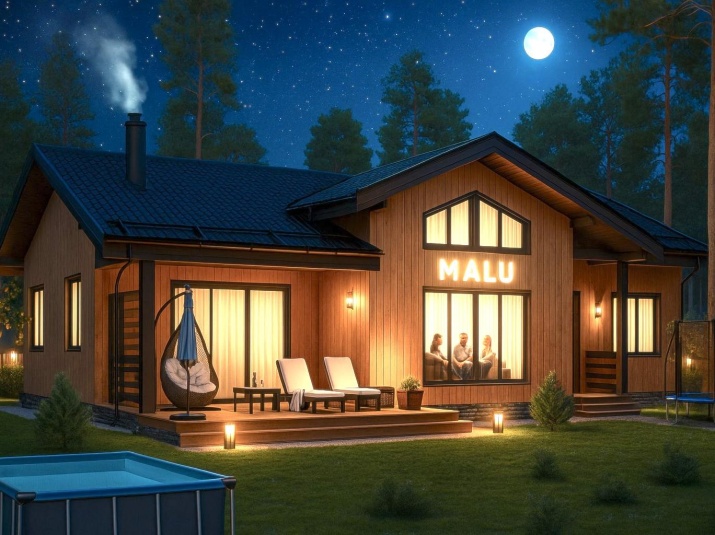 одноэтажный каркасный дом Свияжск-116 одноэтажный каркасный дом Свияжск-116