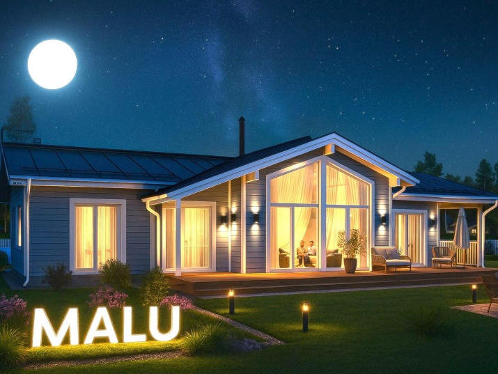 Одноэтажный каркасный дом Смоленск-181  Одноэтажный каркасный дом Смоленск-181