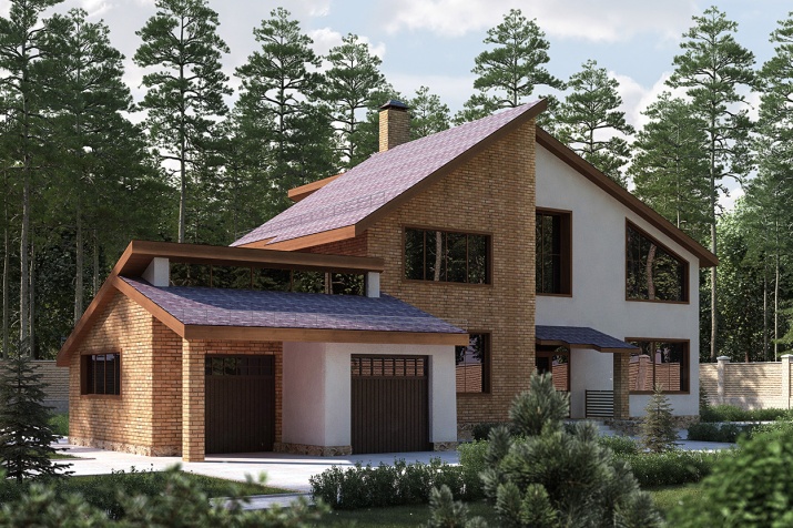 Проект дома из кирпича «ДК-12» Проект дома из кирпича «ДК-12»